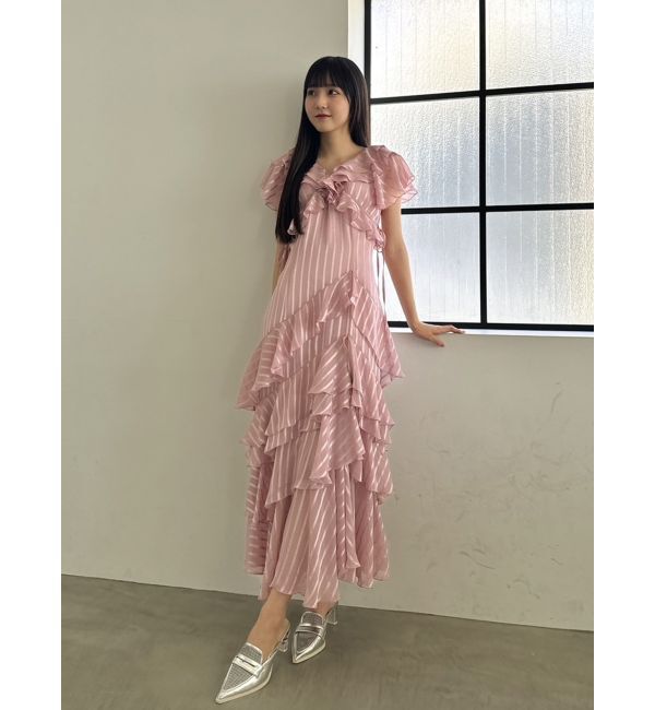 dazzlin「バリエフルイドワンピース」|ワンピース|