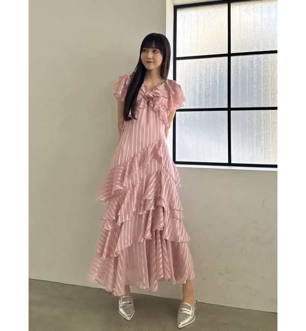 dazzlin「バリエフルイドワンピース」|ワンピース|