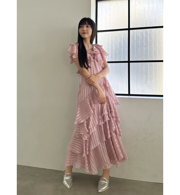 dazzlin「バリエフルイドワンピース」|ワンピース|