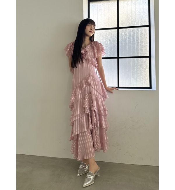 dazzlin「バリエフルイドワンピース」|ワンピース|