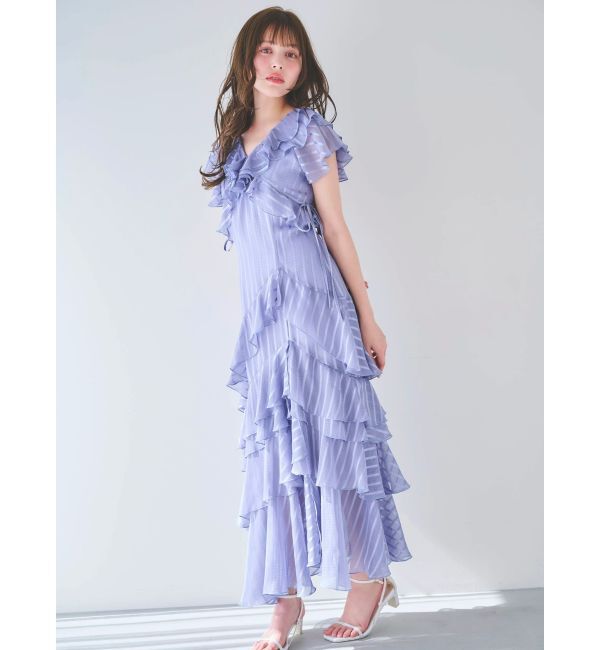 dazzlin「バリエフルイドワンピース」|ワンピース|