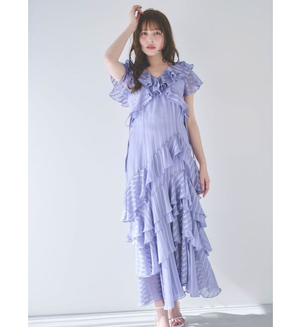 dazzlin「バリエフルイドワンピース」|ワンピース|