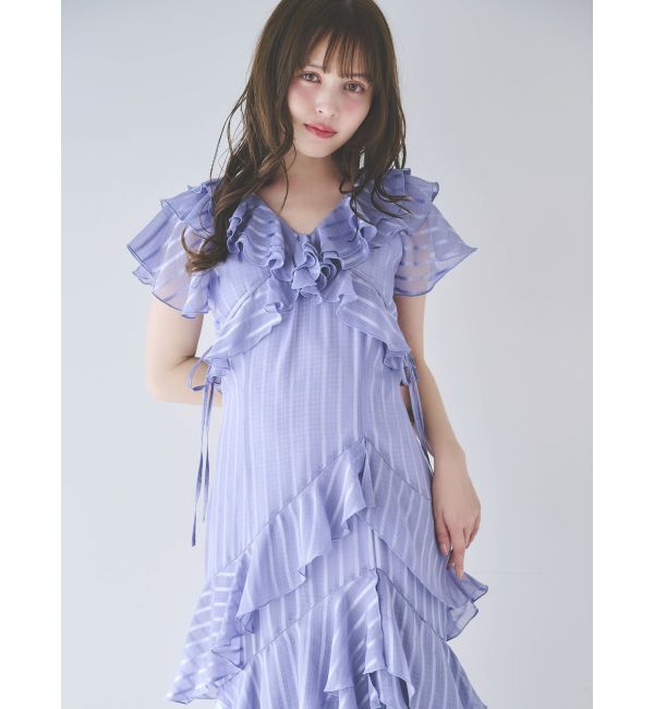 dazzlin「バリエフルイドワンピース」|ワンピース|