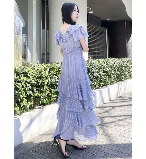 dazzlin「バリエフルイドワンピース」|ワンピース|