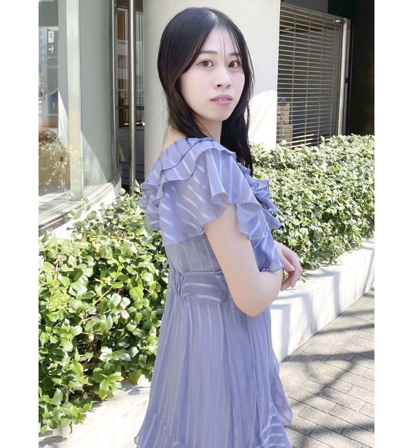 dazzlin「バリエフルイドワンピース」|ワンピース|