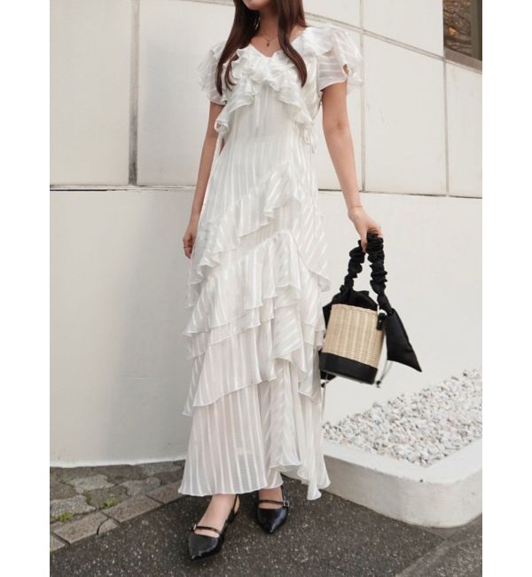 dazzlin「バリエフルイドワンピース」|ワンピース|