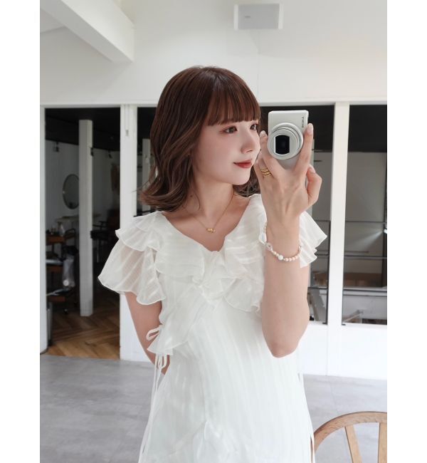 dazzlin「バリエフルイドワンピース」|ワンピース|