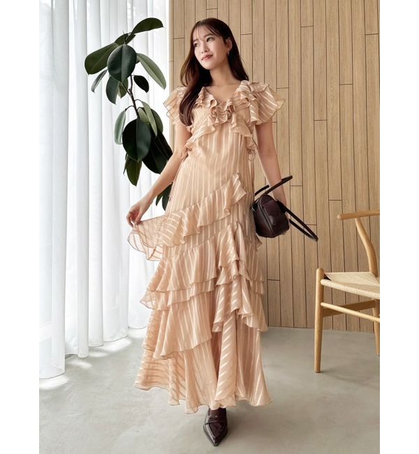 dazzlin「バリエフルイドワンピース」|ワンピース|