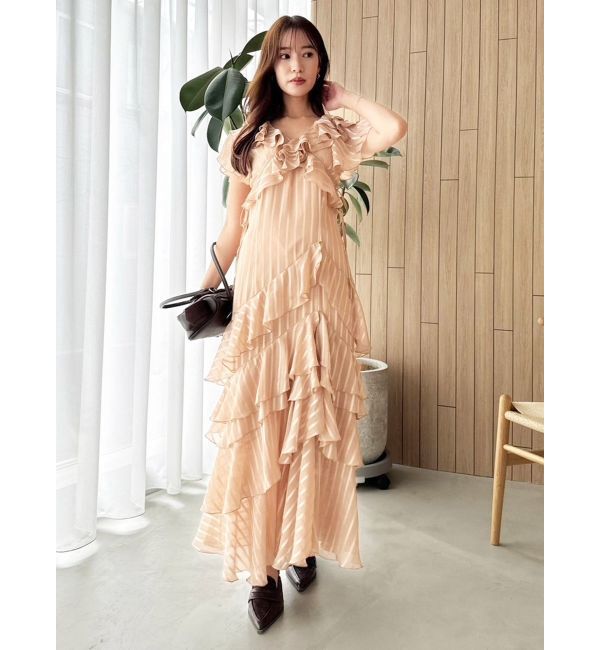 dazzlin「バリエフルイドワンピース」|ワンピース|