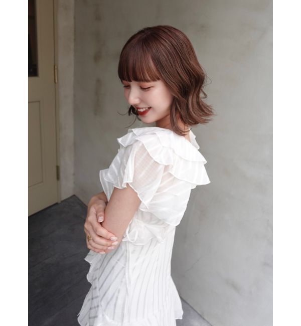 dazzlin「バリエフルイドワンピース」|ワンピース|