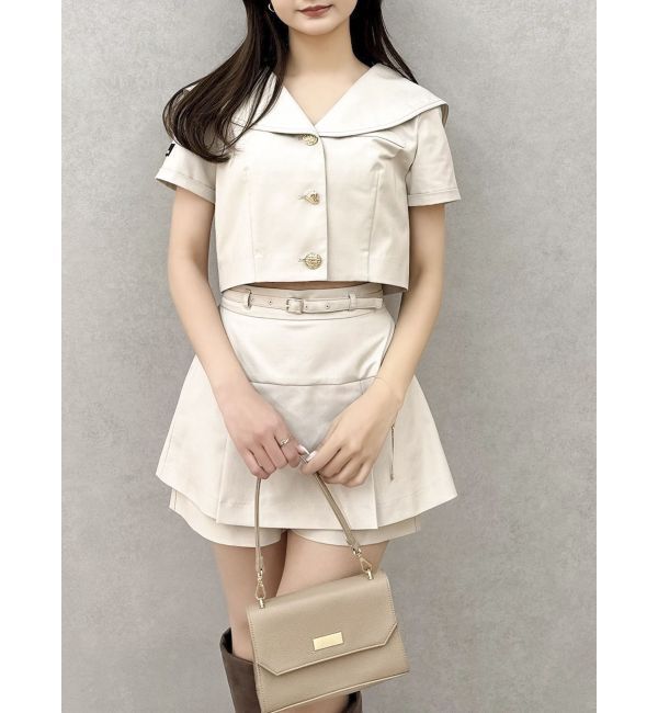 dazzlin「【セットアップ対応】レイヤードスカートパンツ」|その他|