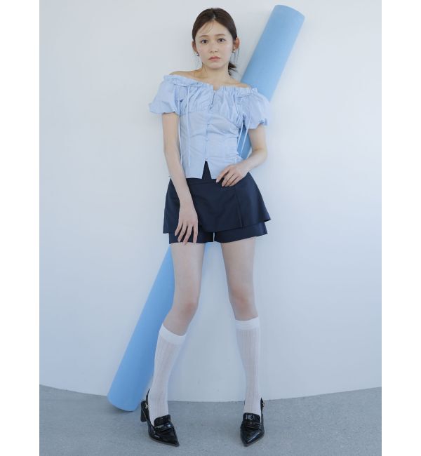 dazzlin「【セットアップ対応】レイヤードスカートパンツ」|その他|