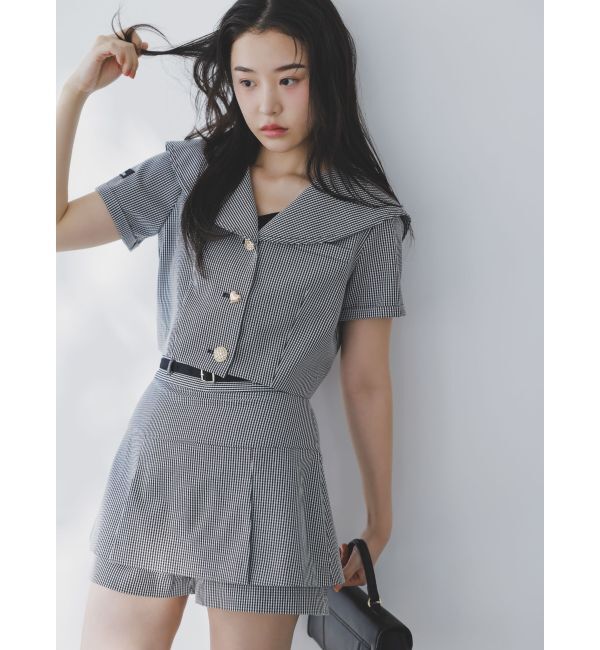 dazzlin「【セットアップ対応】レイヤードスカートパンツ」|その他|