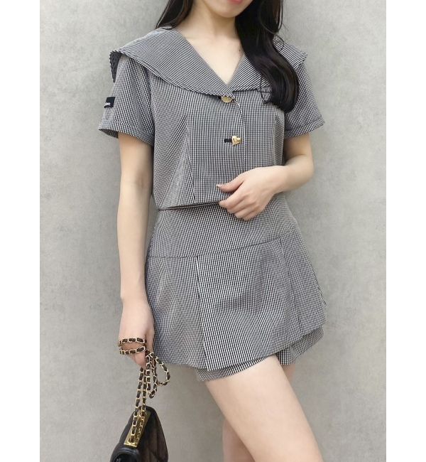 dazzlin「【セットアップ対応】レイヤードスカートパンツ」|その他|