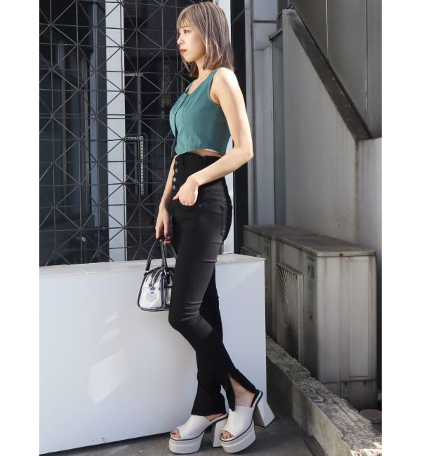 EMODA「タンクソールハイヒールサンダル」|サンダル|