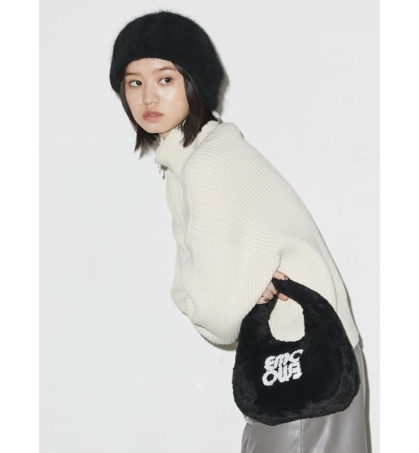 EMODA「ルーズハイネックリブニット」|ニット・セーター|