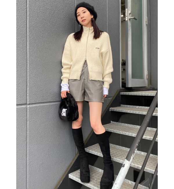 EMODA「ルーズハイネックリブニット」|ニット・セーター|