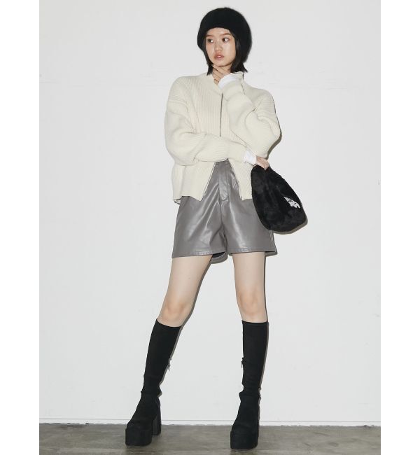 EMODA「ルーズハイネックリブニット」|ニット・セーター|