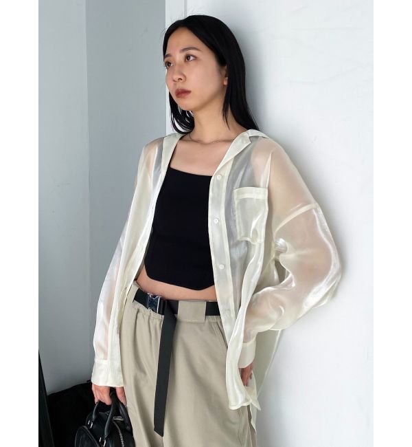 EMODA「エアリールーズシャツ」|シャツ・ブラウス|