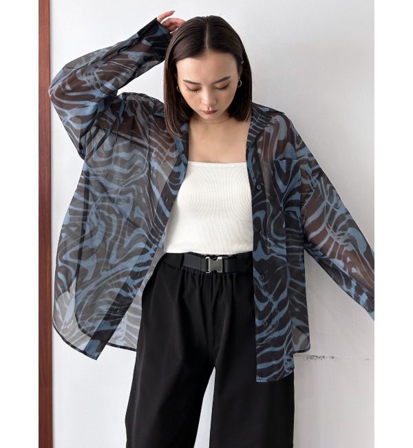 EMODA「エアリールーズシャツ」|シャツ・ブラウス|