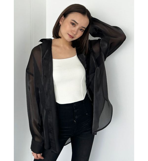 EMODA「エアリールーズシャツ」|シャツ・ブラウス|