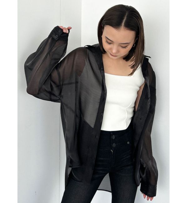 EMODA「エアリールーズシャツ」|シャツ・ブラウス|