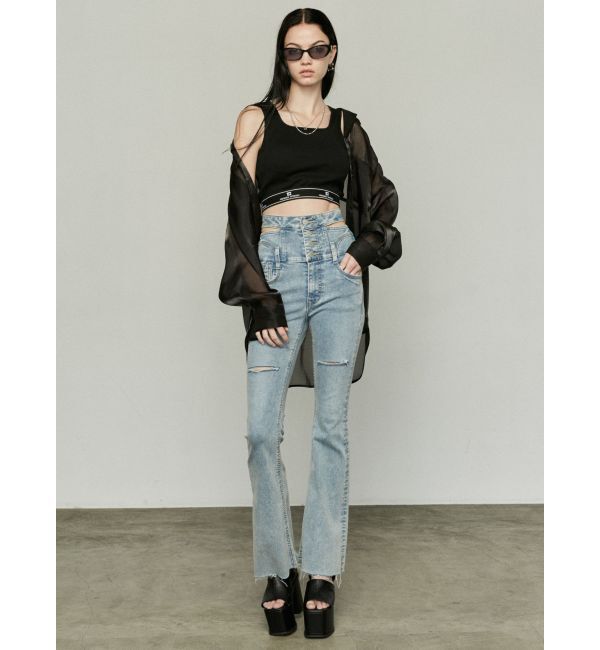 EMODA「エアリールーズシャツ」|シャツ・ブラウス|