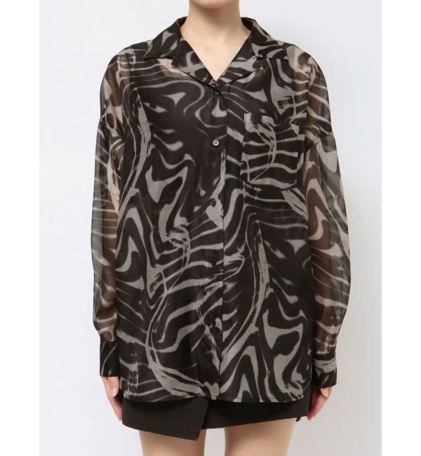 EMODA「エアリールーズシャツ」|シャツ・ブラウス|