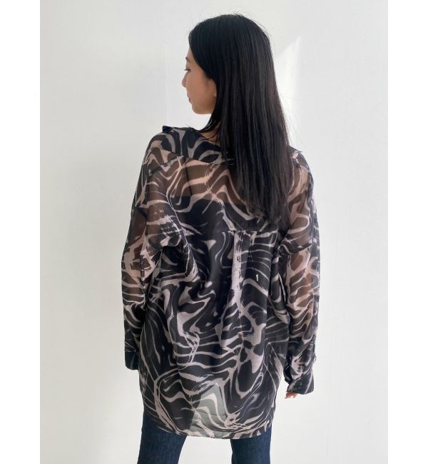 EMODA「エアリールーズシャツ」|シャツ・ブラウス|