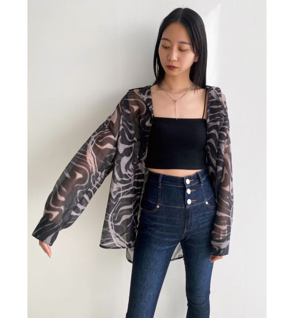 EMODA「エアリールーズシャツ」|シャツ・ブラウス|