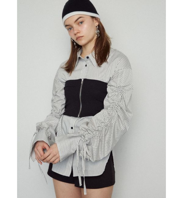 EMODA「ベアセットカーブシャツ」|シャツ・ブラウス|