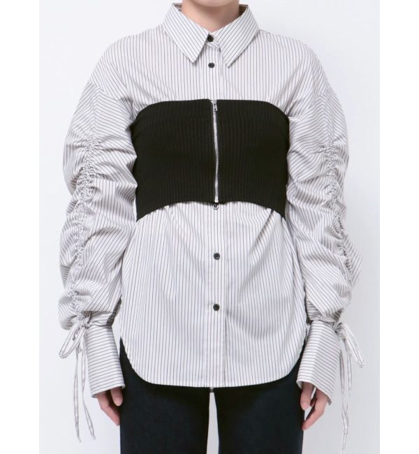 EMODA「ベアセットカーブシャツ」|シャツ・ブラウス|