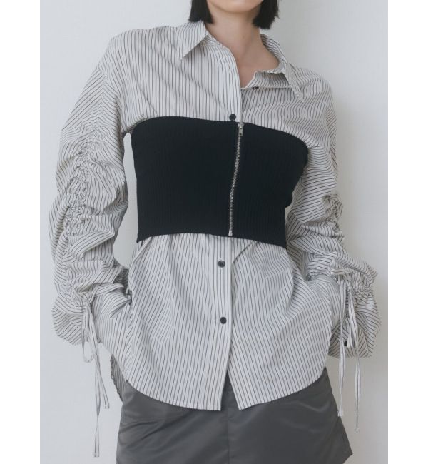 EMODA「ベアセットカーブシャツ」|シャツ・ブラウス|ライトミックス