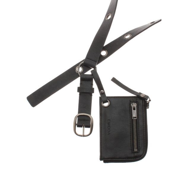 EMODA「リングポーチチャームベルト」|ベルト|