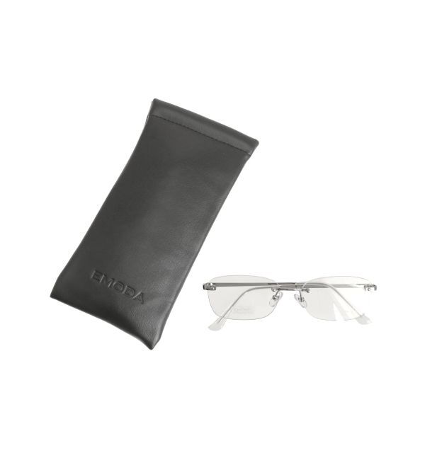 EMODA「リムレスクリアグラス」|メガネ|