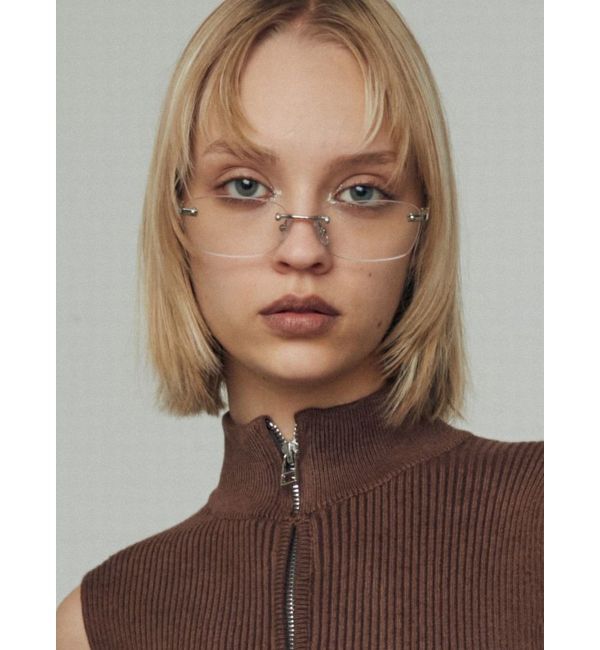 EMODA「リムレスクリアグラス」|メガネ|