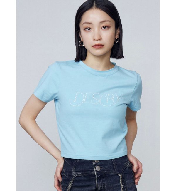 EMODA「パールロゴTシャツ」|Tシャツ・カットソー|