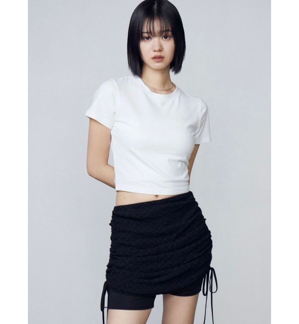 EMODA「パールロゴTシャツ」|Tシャツ・カットソー|