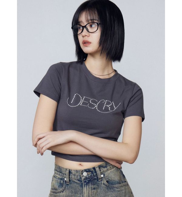 EMODA「パールロゴTシャツ」|Tシャツ・カットソー|