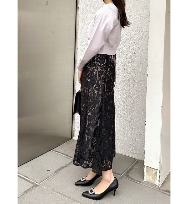 MERCURYDUO「ビジューボタンニットカーデ」|カーディガン|