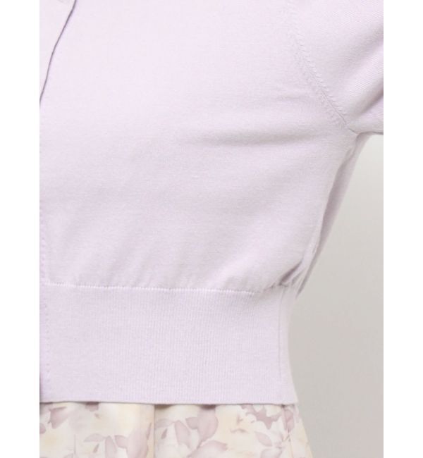 MERCURYDUO「ビジューボタンニットカーデ」|カーディガン|