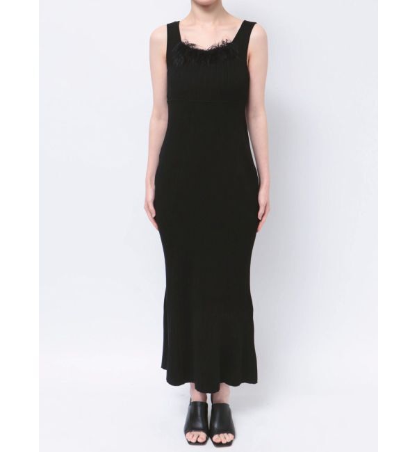 MERCURYDUO「ファーボレロセットワンピース」|ワンピース|