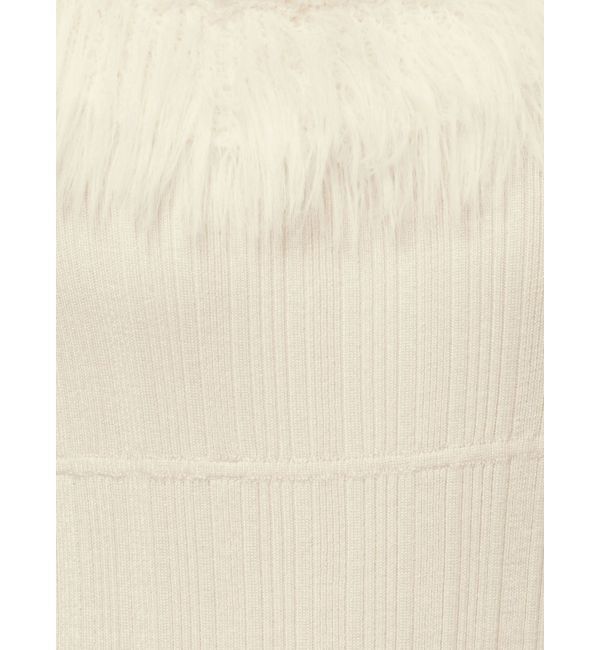 MERCURYDUO「ファーボレロセットワンピース」|ワンピース|