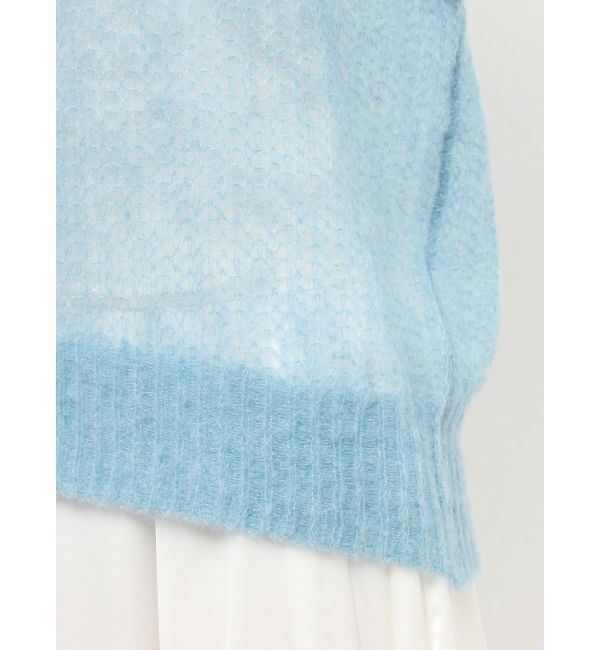 MERCURYDUO「ベビーアルパカオフショルニット」|ニット・セーター|