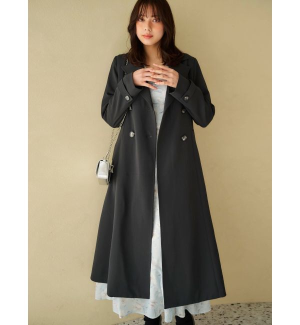 MERCURYDUO「フラワーギャザースリーブワンピース」|ワンピース|