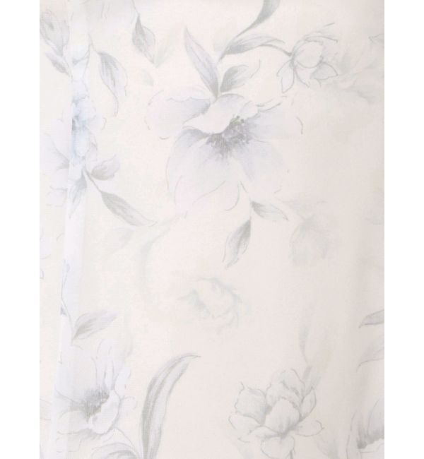 MERCURYDUO「フラワーギャザースリーブワンピース」|ワンピース|