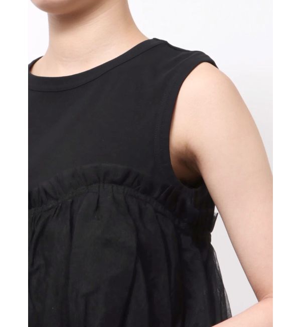 MERCURYDUO「【OUNNOUN】デザインペプラムタンクトップ」|タンクトップ|