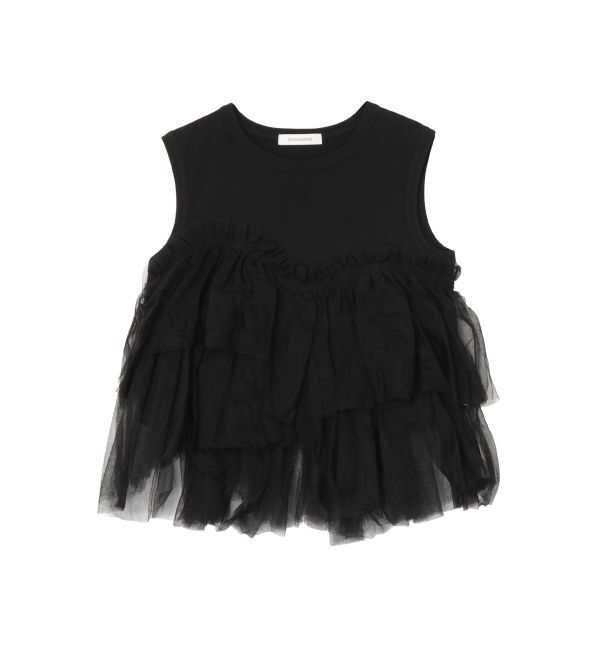 MERCURYDUO「【OUNNOUN】デザインペプラムタンクトップ」|タンクトップ|