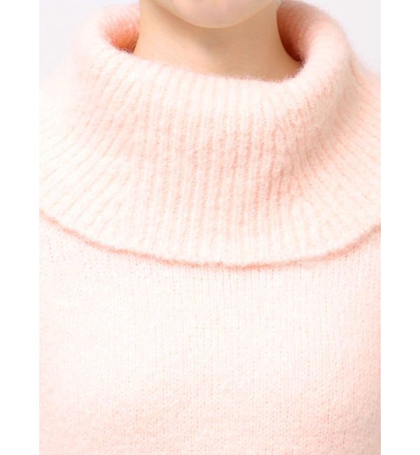MERCURYDUO「【WEB限定カラーあり】オフタートルペプラムニット」|ニット・セーター|