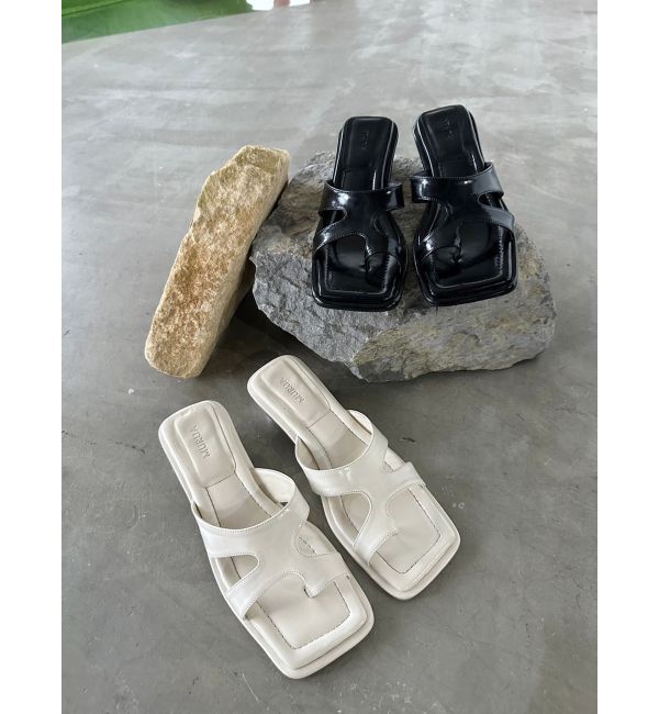 MURUA「カットワークトングサンダル」|サンダル|